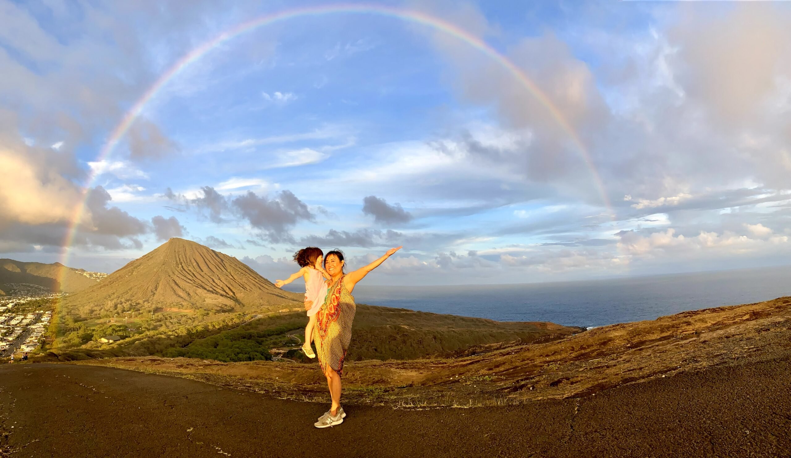 thuydam enjoying rainbow