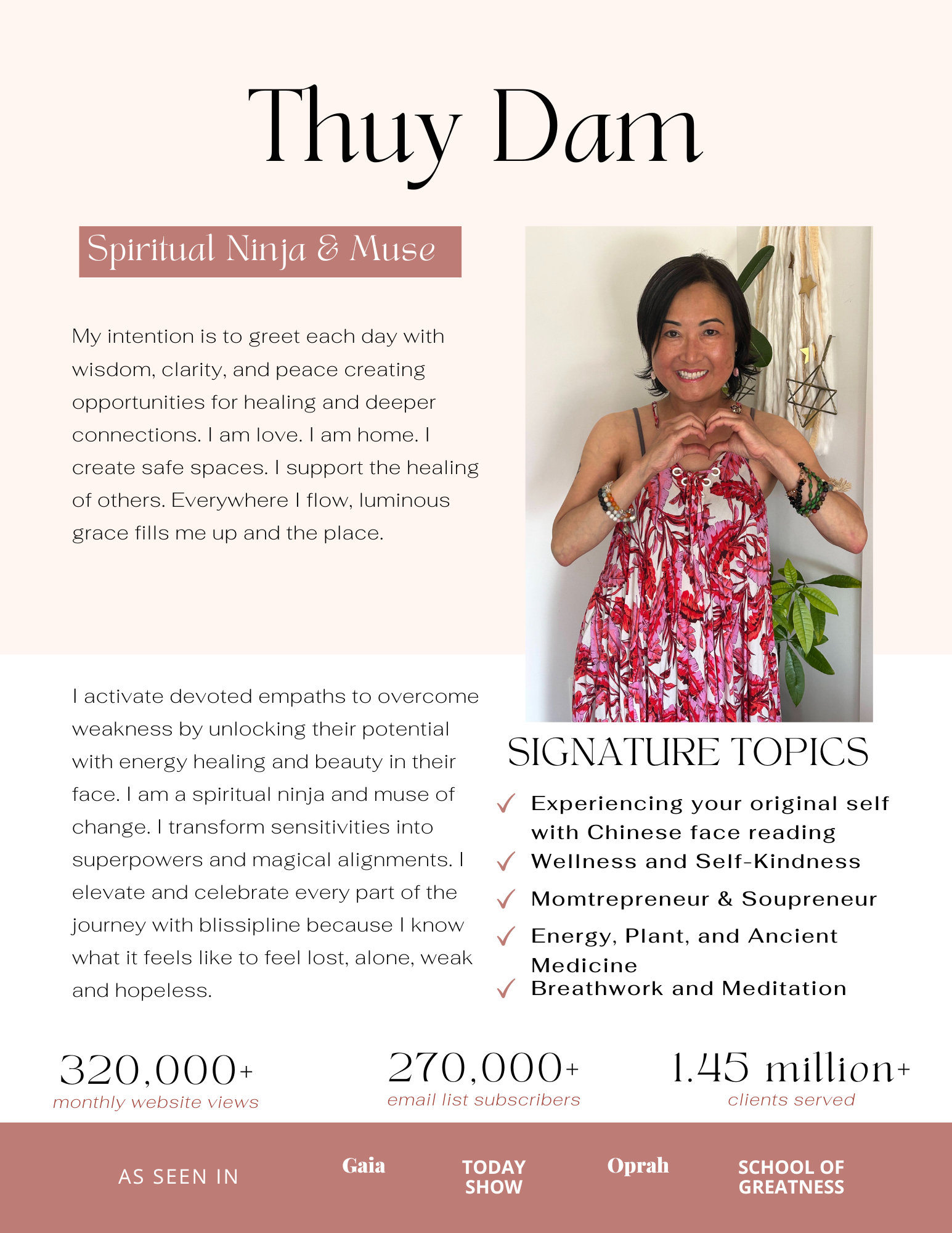thuy dam vision and purpose